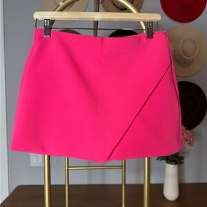 Zara Pink Wrap Skort